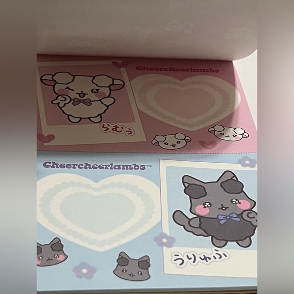 San-X Cheer Cheer Lambs Memo Pad - Picture 4 of 6